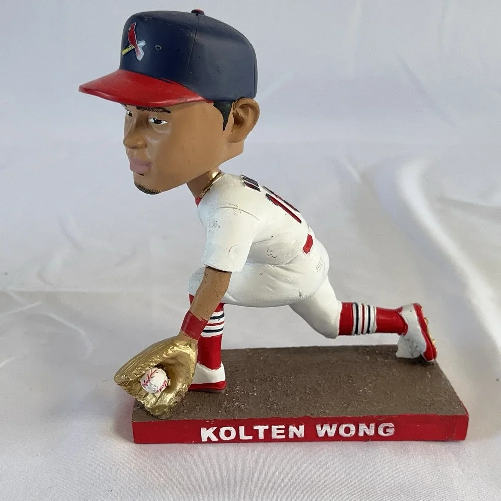 Kolten Wong St Louis Cardinals Gold Glove Bobblehead‎ 9/29/2021 NIB